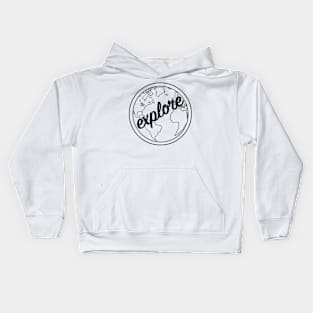 Explore World Kids Hoodie